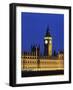 Big Ben Clock Tower and Houses of Parliament-Rudy Sulgan-Framed Photographic Print