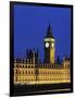 Big Ben Clock Tower and Houses of Parliament-Rudy Sulgan-Framed Photographic Print