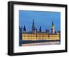 Big Ben Clock Tower and Houses of Parliament-Rudy Sulgan-Framed Photographic Print