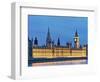 Big Ben Clock Tower and Houses of Parliament-Rudy Sulgan-Framed Photographic Print