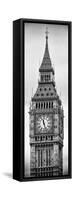 Big Ben Clock Tower - London - UK - England - United Kingdom - Europe - Door Poster-Philippe Hugonnard-Framed Stretched Canvas