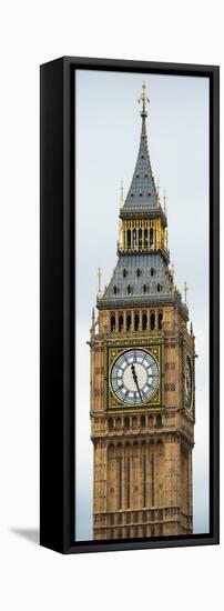 Big Ben Clock Tower - London - UK - England - United Kingdom - Europe - Door Poster-Philippe Hugonnard-Framed Stretched Canvas