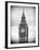 Big Ben Clock Tower - London - UK - England - United Kingdom - Europe-Philippe Hugonnard-Framed Photographic Print