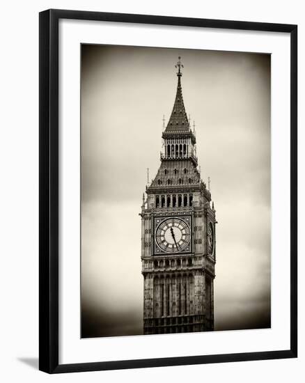 Big Ben Clock Tower - London - UK - England - United Kingdom - Europe-Philippe Hugonnard-Framed Photographic Print