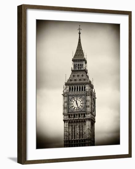 Big Ben Clock Tower - London - UK - England - United Kingdom - Europe-Philippe Hugonnard-Framed Photographic Print