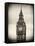 Big Ben Clock Tower - London - UK - England - United Kingdom - Europe-Philippe Hugonnard-Framed Stretched Canvas