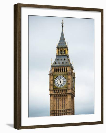 Big Ben Clock Tower - London - UK - England - United Kingdom - Europe-Philippe Hugonnard-Framed Photographic Print