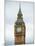 Big Ben Clock Tower - London - UK - England - United Kingdom - Europe-Philippe Hugonnard-Mounted Photographic Print