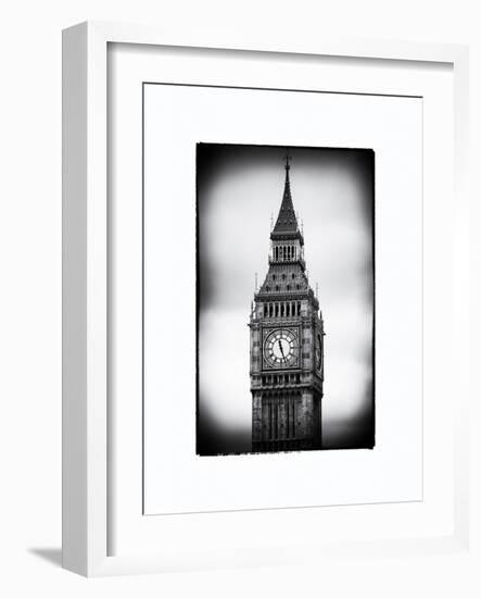 Big Ben Clock Tower - London - UK - England - United Kingdom - Europe-Philippe Hugonnard-Framed Art Print