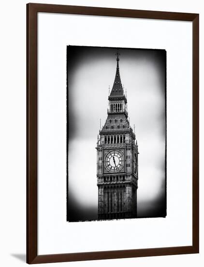 Big Ben Clock Tower - London - UK - England - United Kingdom - Europe-Philippe Hugonnard-Framed Art Print