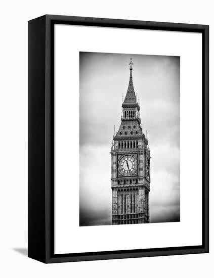 Big Ben Clock Tower - London - UK - England - United Kingdom - Europe-Philippe Hugonnard-Framed Stretched Canvas