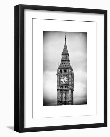 Big Ben Clock Tower - London - UK - England - United Kingdom - Europe-Philippe Hugonnard-Framed Art Print