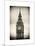 Big Ben Clock Tower - London - UK - England - United Kingdom - Europe-Philippe Hugonnard-Mounted Art Print