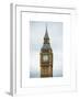 Big Ben Clock Tower - London - UK - England - United Kingdom - Europe-Philippe Hugonnard-Framed Art Print