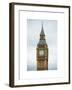 Big Ben Clock Tower - London - UK - England - United Kingdom - Europe-Philippe Hugonnard-Framed Art Print