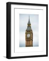 Big Ben Clock Tower - London - UK - England - United Kingdom - Europe-Philippe Hugonnard-Framed Art Print