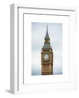 Big Ben Clock Tower - London - UK - England - United Kingdom - Europe-Philippe Hugonnard-Framed Art Print