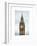 Big Ben Clock Tower - London - UK - England - United Kingdom - Europe-Philippe Hugonnard-Framed Art Print