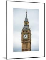 Big Ben Clock Tower - London - UK - England - United Kingdom - Europe-Philippe Hugonnard-Mounted Art Print