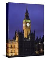 Big Ben Clock Tower-Laurie Chamberlain-Stretched Canvas