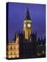 Big Ben Clock Tower-Laurie Chamberlain-Stretched Canvas