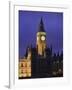 Big Ben Clock Tower-Laurie Chamberlain-Framed Photographic Print