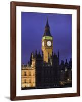 Big Ben Clock Tower-Laurie Chamberlain-Framed Photographic Print