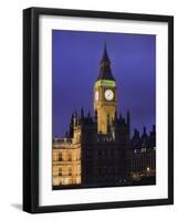 Big Ben Clock Tower-Laurie Chamberlain-Framed Photographic Print