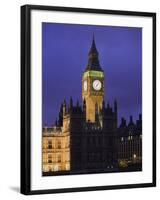 Big Ben Clock Tower-Laurie Chamberlain-Framed Photographic Print