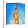 Big Ben Clock Tower-Tosh-Framed Premium Giclee Print