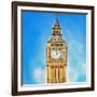 Big Ben Clock Tower-Tosh-Framed Premium Giclee Print
