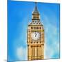 Big Ben Clock Tower-Tosh-Mounted Premium Giclee Print