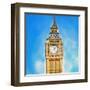 Big Ben Clock Tower-Tosh-Framed Art Print