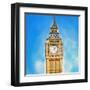 Big Ben Clock Tower-Tosh-Framed Art Print