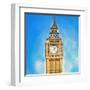 Big Ben Clock Tower-Tosh-Framed Art Print