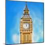 Big Ben Clock Tower-Tosh-Mounted Art Print