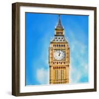 Big Ben Clock Tower-Tosh-Framed Art Print