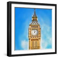 Big Ben Clock Tower-Tosh-Framed Art Print