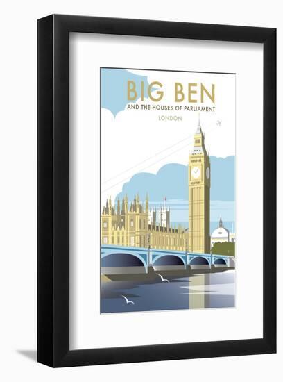 Big Ben - Dave Thompson Contemporary Travel Print-Dave Thompson-Framed Giclee Print