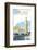 Big Ben - Dave Thompson Contemporary Travel Print-Dave Thompson-Framed Giclee Print