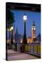 Big Ben Dusk-Charles Bowman-Stretched Canvas