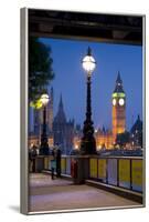 Big Ben Dusk-Charles Bowman-Framed Photographic Print