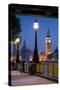 Big Ben Dusk-Charles Bowman-Stretched Canvas