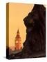 Big Ben from Trafalgar Sq. London, England-Doug Pearson-Stretched Canvas