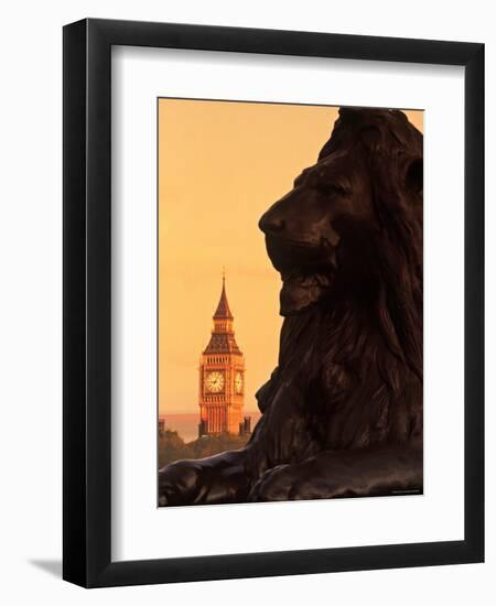 Big Ben from Trafalgar Sq. London, England-Doug Pearson-Framed Photographic Print