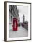 Big Ben, Houses of Parliament and a Red Phone Box, London, England-Jon Arnold-Framed Photographic Print