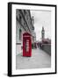 Big Ben, Houses of Parliament and a Red Phone Box, London, England-Jon Arnold-Framed Photographic Print