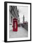 Big Ben, Houses of Parliament and a Red Phone Box, London, England-Jon Arnold-Framed Photographic Print