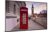 Big Ben, Houses of Parliament and a Red Phone Box, London, England-Jon Arnold-Mounted Photographic Print