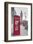 Big Ben, Houses of Parliament and a Red Phone Box, London, England-Jon Arnold-Framed Photographic Print